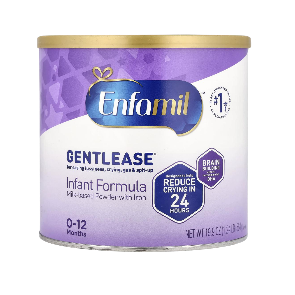 Enfamil Gentlease®, Infant Formula, 0-12 Months, 19.9 oz (564 g)